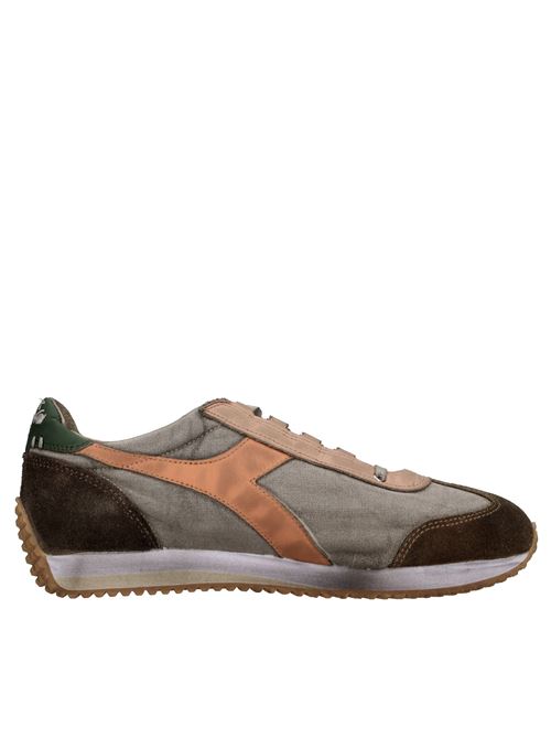 HERITAGE Equipe H Dirty Stone Wash Evo sneakers in fabric and suede DIADORA | 201.181251ECRÙ CHIARO
